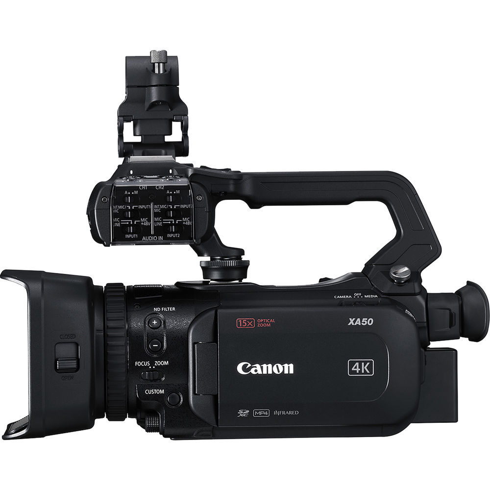 מצלמה  XA50 UHD 4K30 Camcorder מבית  Canon